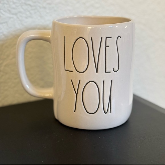 Rae Dunn Some Bunny Loves You Double Sided Coffee Tea Hot Chocolate NEW - Picture 6 of 6